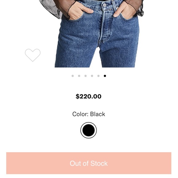 EUC See By Chloe Mesh Top - Picture 7 of 9